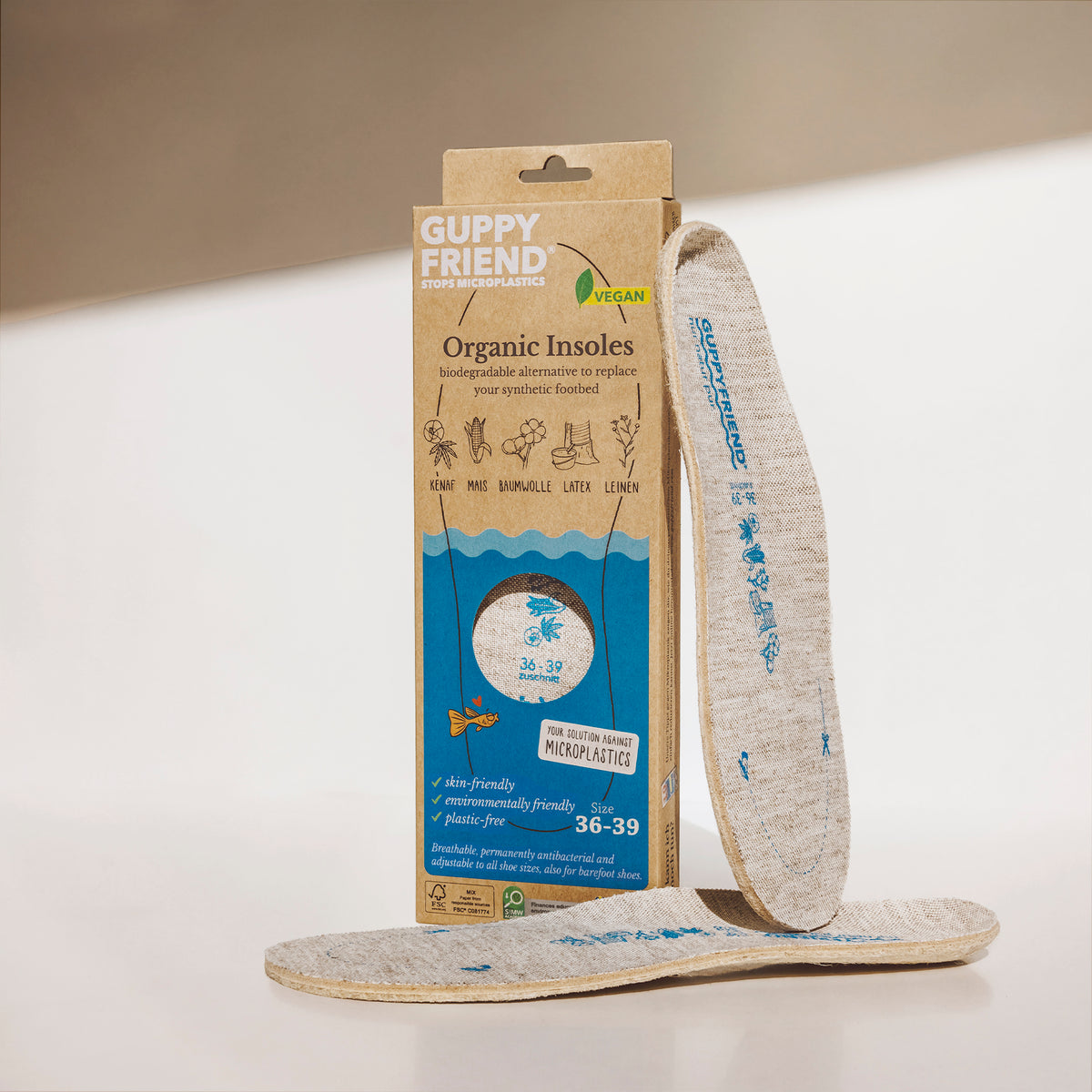 GUPPYFRIEND Organic Insoles