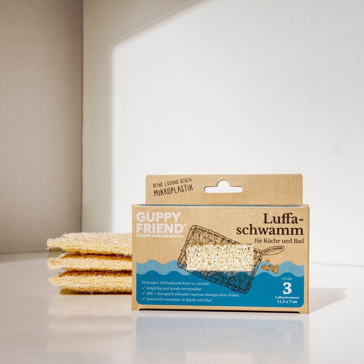 GUPPYFRIEND Luffa Sponges