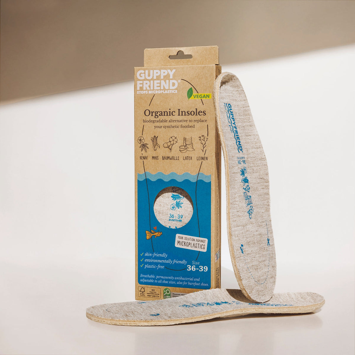 GUPPYFRIEND Organic Insoles