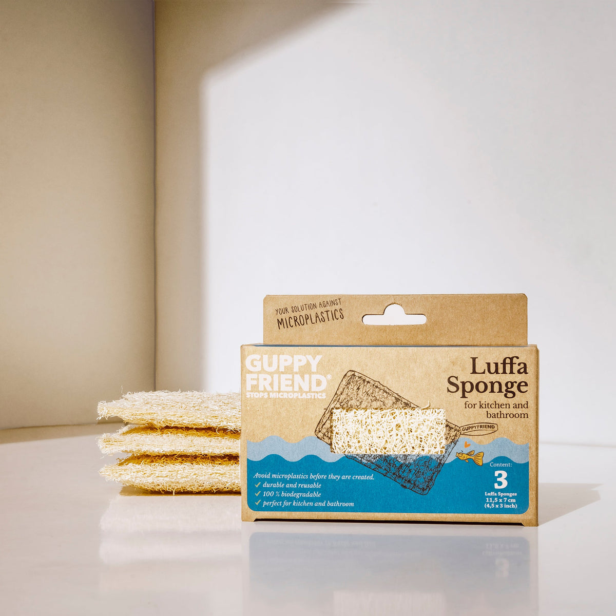 GUPPYFRIEND Luffa Sponges